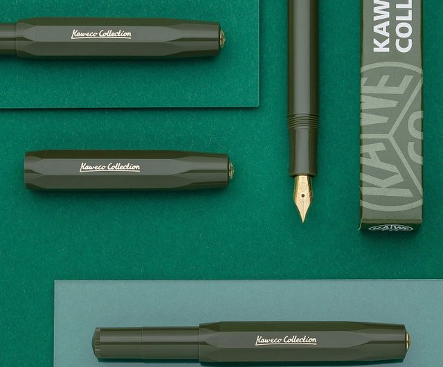 Kaweco Collection カヴェコ コレクション 万年筆 限定品 スポーツ Dark Olive - ショップ カヴェコ台湾 万年筆 -  Pinkoi