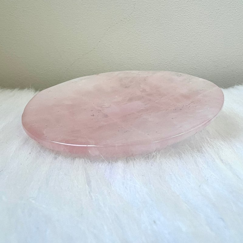 粉晶碟 | 水晶 | 水晶碟 | 水晶擺件 - 擺飾/家飾品 - 水晶 粉紅色