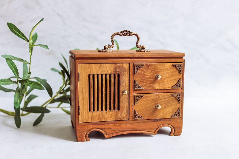 *Already sold out*囍箧•春茶茶精品 Jewelry Box - Items for Display - Wood Brown