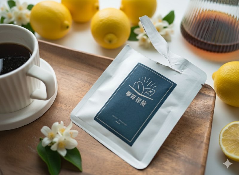 哥倫比亞 百花艷莊園 熱衝擊酵母 咖啡濾掛5入/10入 - 咖啡/咖啡豆 - 其他材質 咖啡色