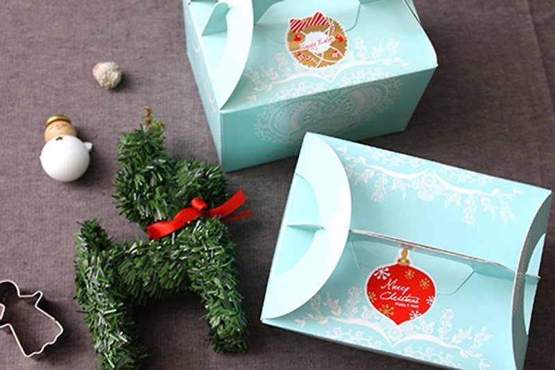 聖誕小資禮盒 l 聖誕節 l 交換禮物 - 燕麥/麥片/穀物 - 新鮮食材 紅色