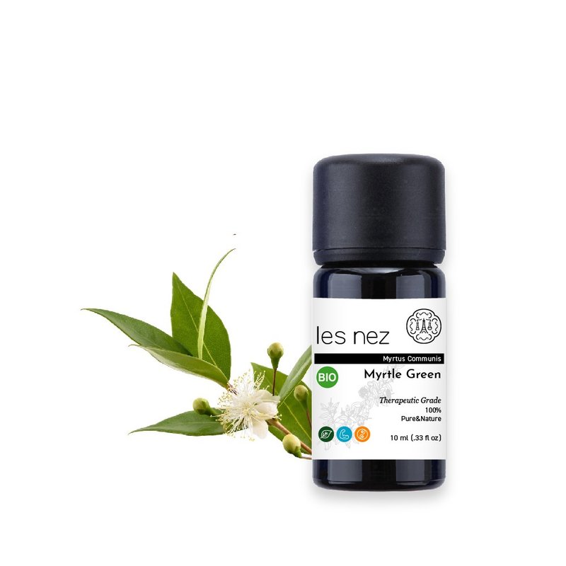【Les nez 香鼻子】天然單方綠香桃木 (桃金孃)精油 10ML - 香氛/精油/擴香 - 精油 黑色