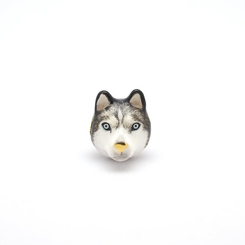 maryloujewelry Siberian husky Dog Charm