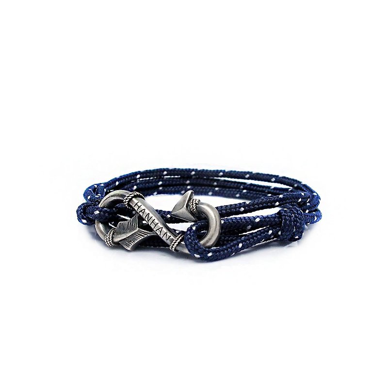 Guardian Guardian Handmade Silver 925 Silver Infinity Archer Ring/Bracelet - Bracelets - Sterling Silver Blue