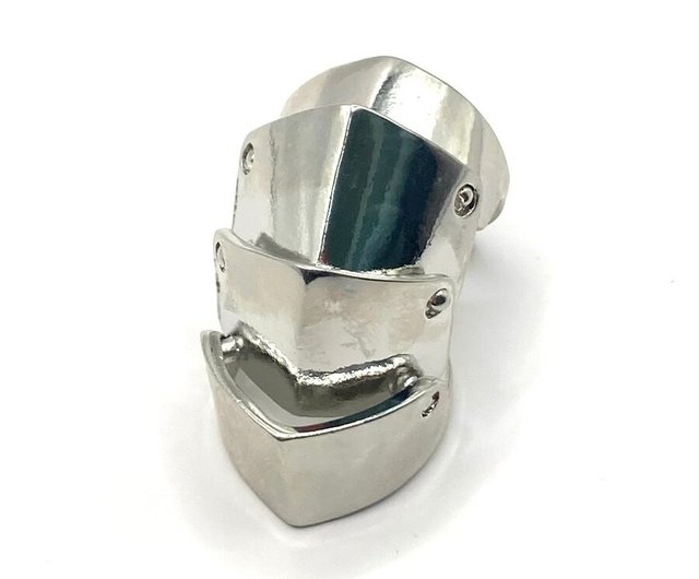 Armor ring/ Silver/No. 16/hellcatpunks/hcp-rg-0002 - Shop