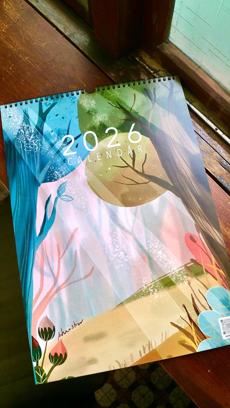 2026年跨年組合-月曆桌曆各一 - 日曆/月曆/年曆 - 紙 