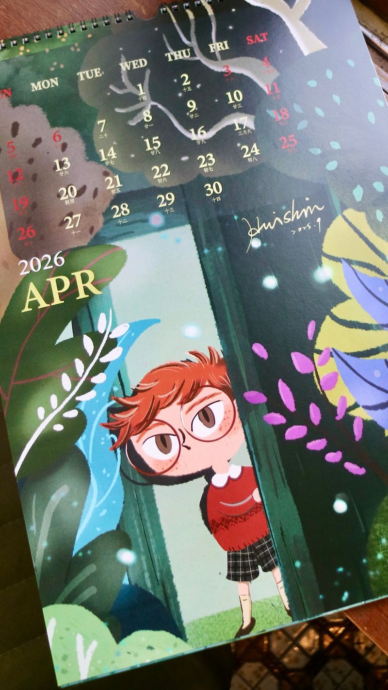 2026年跨年優惠組合-月曆桌曆各一 - 月曆/年曆/日曆 - 紙 