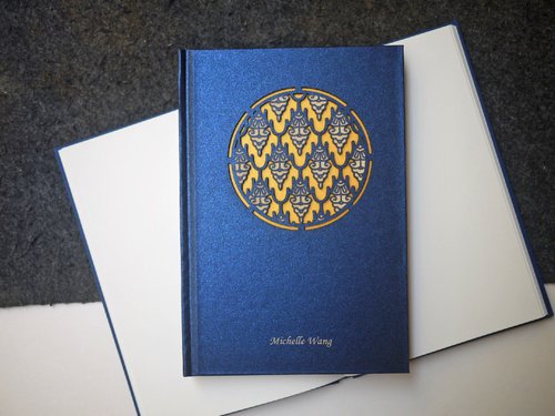 好攸光刻所 UBook 客製商品 雷射雕刻 金玉滿堂-精裝筆記書 可雕刻文字姓名