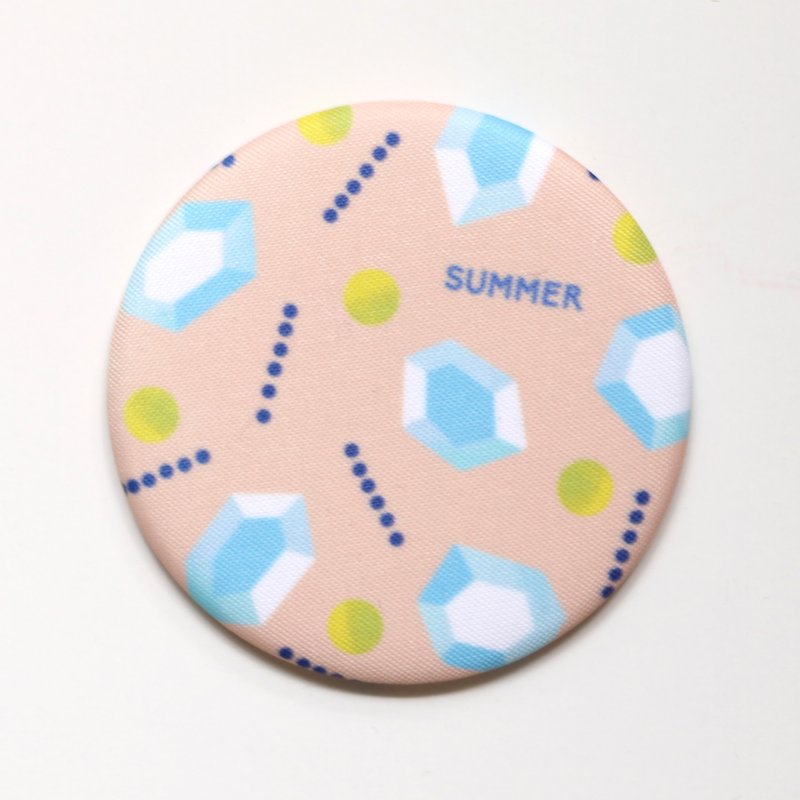 [鏡像-j​​ewel]化妝鏡 - 化妝掃/鏡子/梳子 - 其他材質 粉紅色