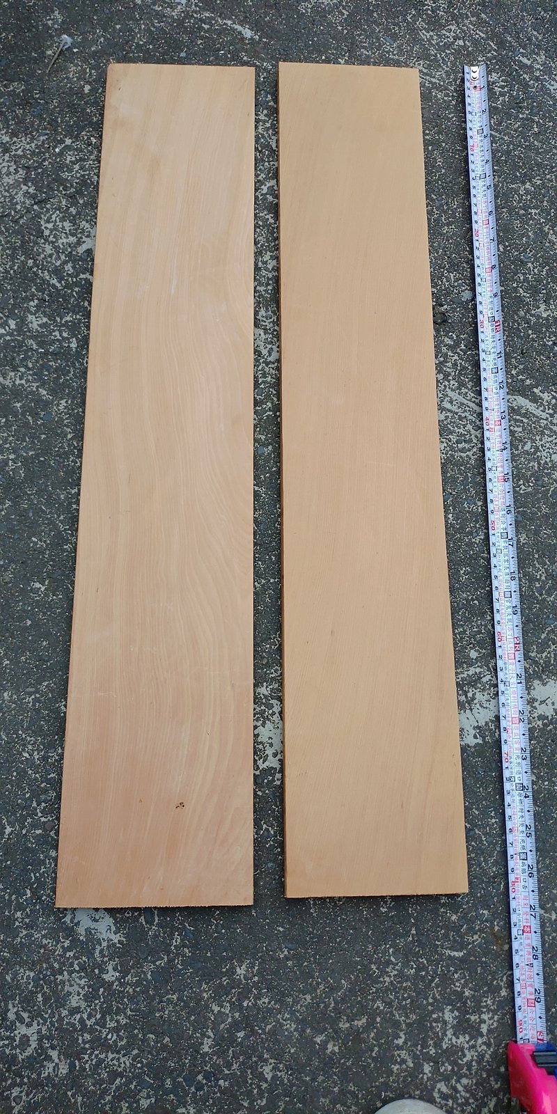 Taiwan yellow cypress wood plank two long pieces not sent abroad without groove (F) - Wood, Bamboo & Paper - Wood 