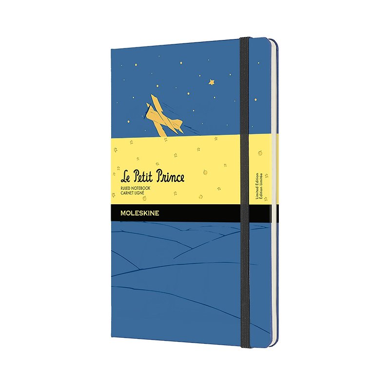 MOLESKINE Little Prince Limited Notebook Blue L-shaped Horizontal Line - Notebooks & Journals - Paper Blue