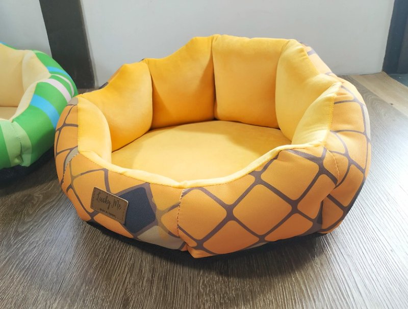 Sleeping Mat (Small) - Honeycomb Tree Pet Bed in 8 Colors - Bedding & Cages - Other Man-Made Fibers Orange