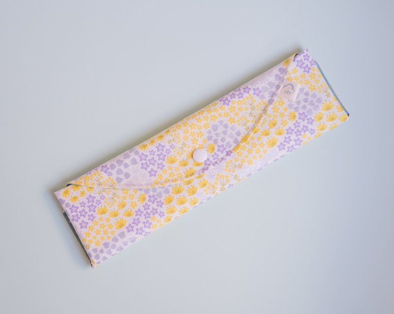 繁星點點 防水餐具收納袋 - 其他 - 棉．麻 紫色