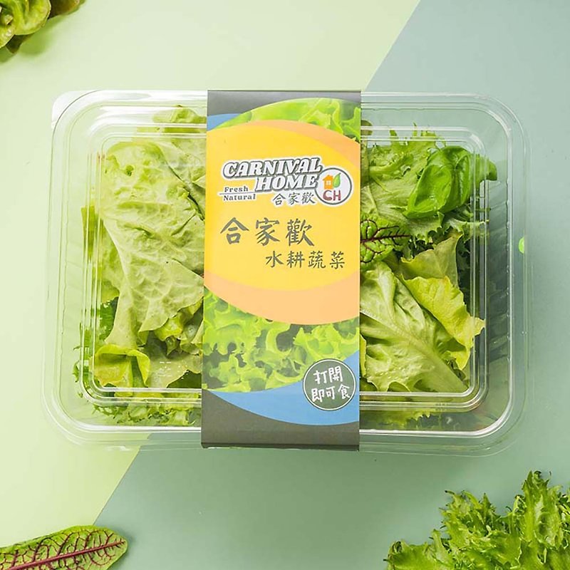 【Comprehensive lettuce】Super value 4 into the group / hydroponic / home delivery / (150g/box) - อื่นๆ - อาหารสด สีเขียว