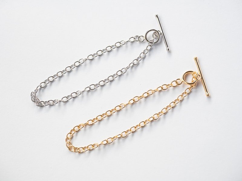 T Bar 手鍊 - 手鍊/手鐲 - 純銀 