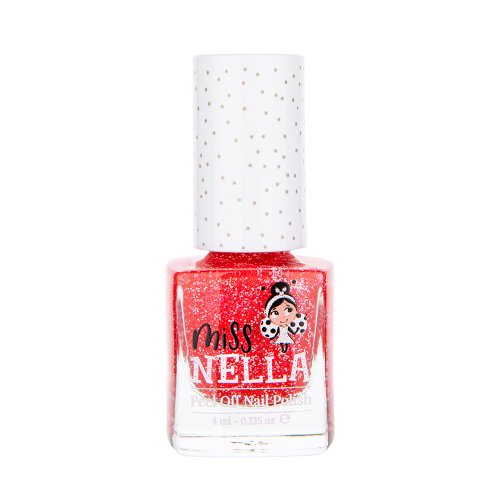 英國 Miss Nella 兒童水性無毒指甲油 英國【Miss NELLA】 兒童水性可撕式安全指甲油-蘋果氣球 MN48