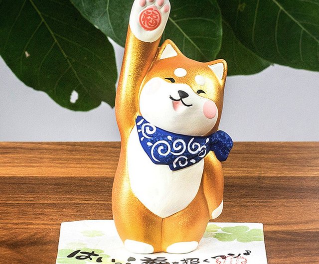 5.5 Desktop Decoration Toys Shiba Inu Model Funny Puppy Car Ornaments