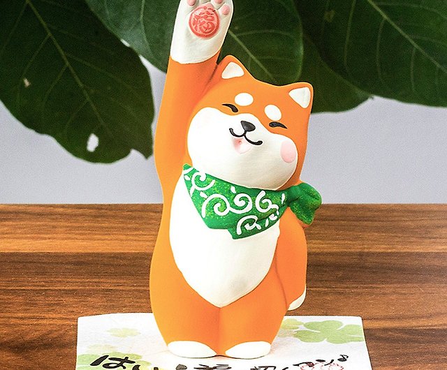 Japan Plumpy Cutie Animal Spoon & Fork Set(Gift Box) Shiba Dog