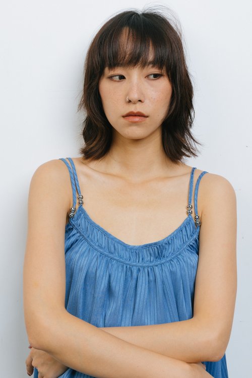 RYU KAGA キャミソールベスト 40%OFF】RYU KAGA / Shirts camisole - Pink - HEIRLOOM