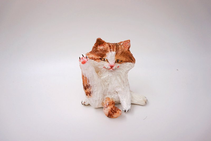 ゴキブリ猫/装飾品 - 置物 - プラスチック 