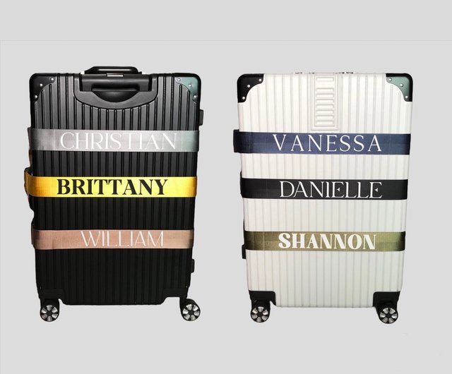 Suitcase Straps: Customized Luggage Straps. Personalized Luggage Straps