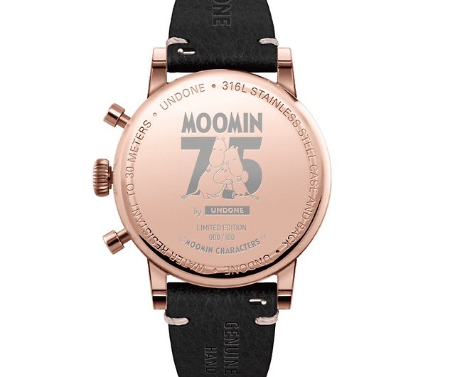 Moomin○UNDONE 75周年記念腕時計（ムーミン谷の彗星）