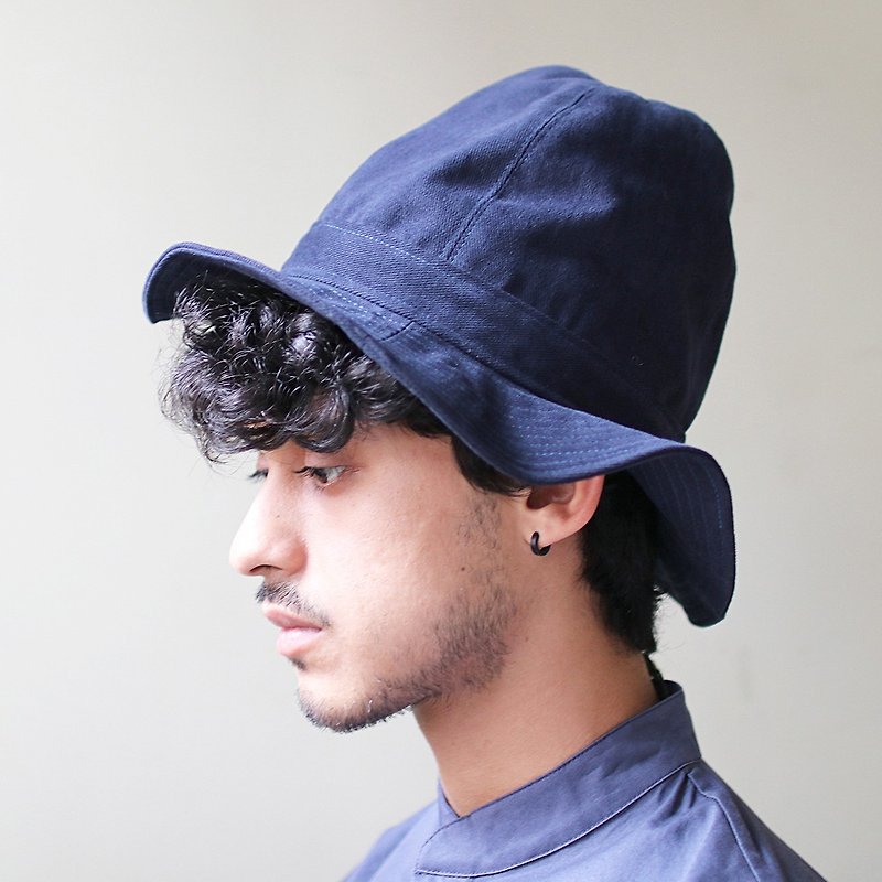Omake Omabow BIO HAT - หมวก - ผ้าฝ้าย/ผ้าลินิน สีน้ำเงิน