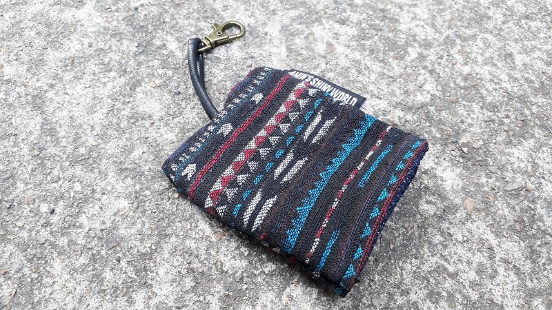 AMIN'S SHINY WORLD Handmade Ethnic Wind Braid Key Case 02 - ที่ห้อยกุญแจ - ผ้าฝ้าย/ผ้าลินิน หลากหลายสี