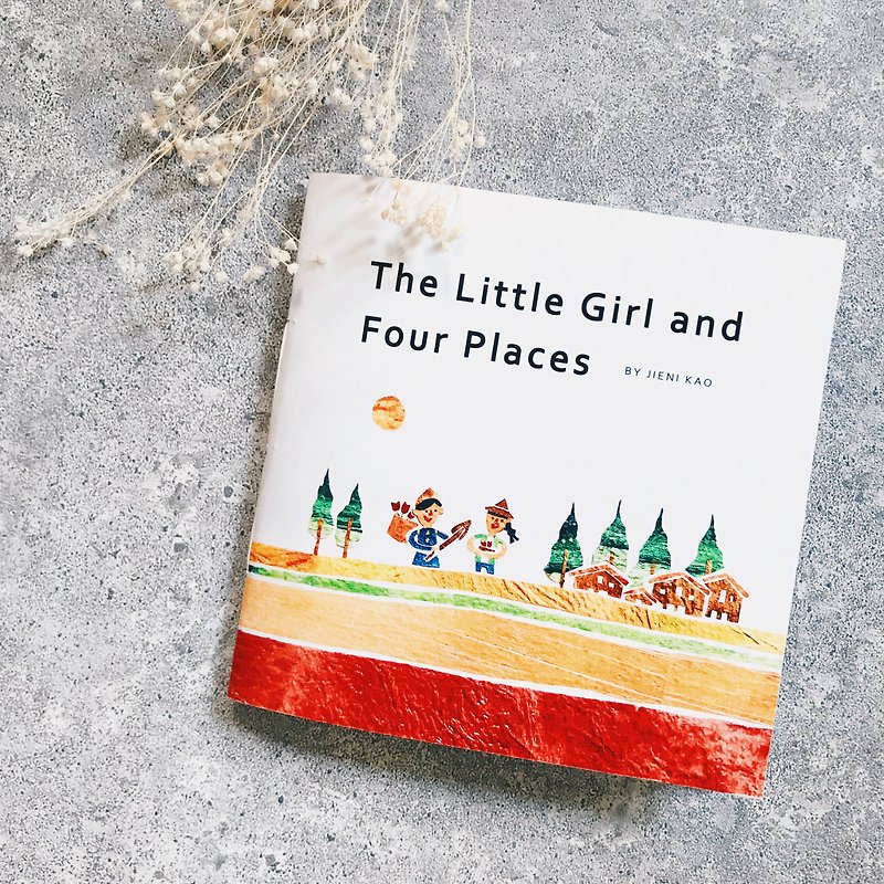 Little girl with four places l English picture book - Indie Press - Paper White