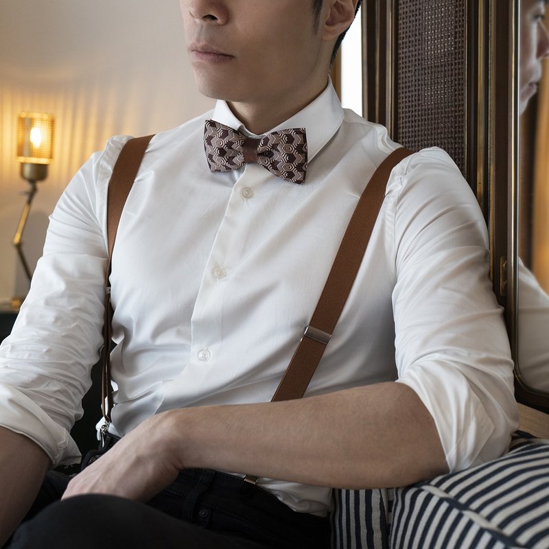 Espresso Macchiato 煲呔 Bow Tie - 領結/領巾 - 其他人造纖維 