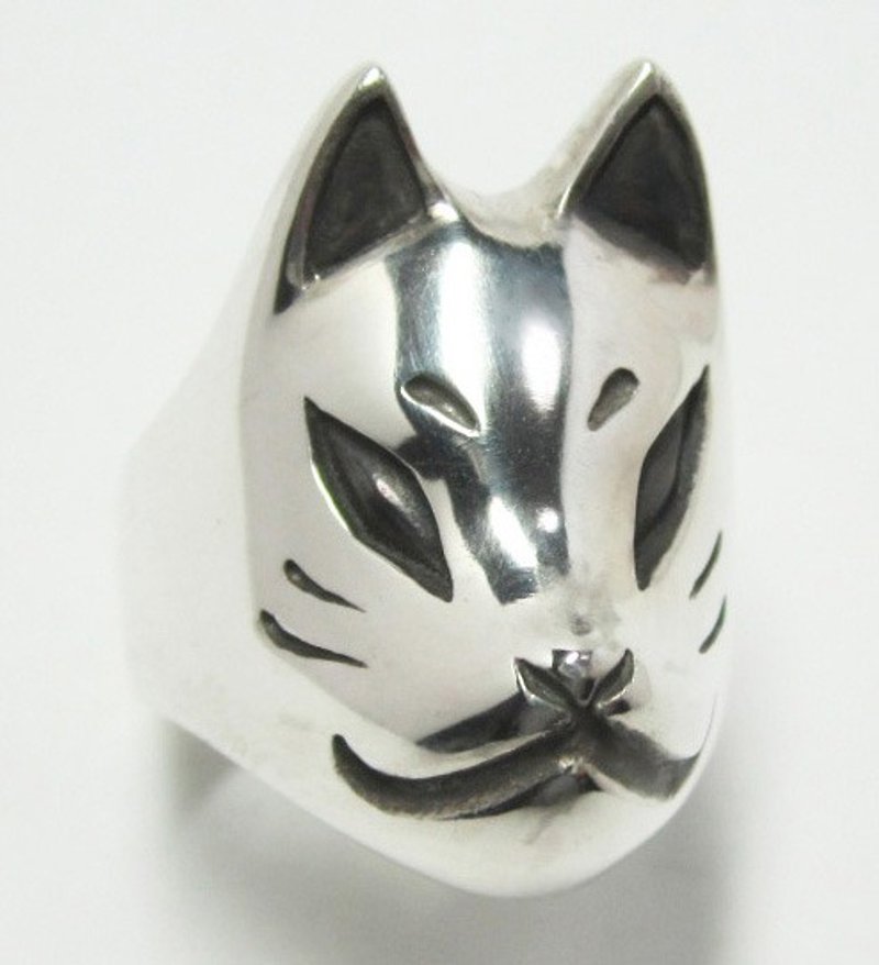 Fox face RING - General Rings - Other Metals Gray