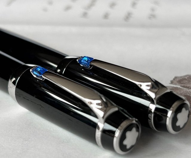 MONTBLANC モンブラン ボヘミアン サファイア 万年筆 ボールペン ...