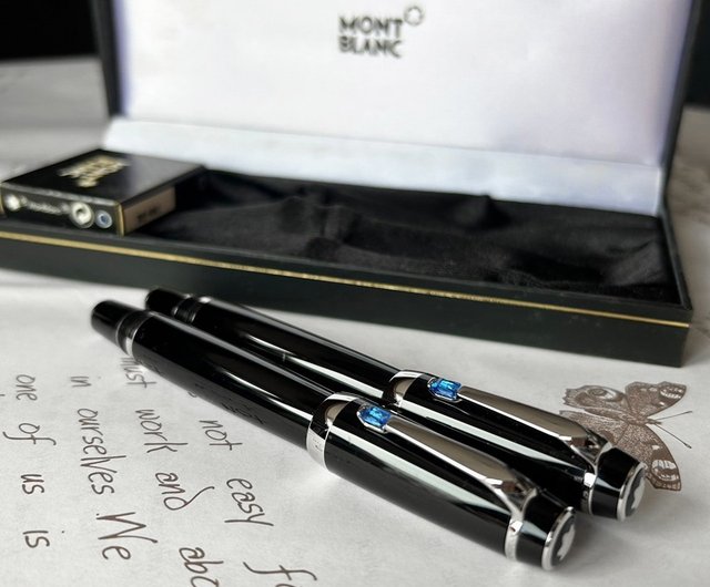 MONTBLANC モンブラン ボヘミアン サファイア 万年筆 ボールペン | ジャーマン クラシック コレクション - ショップ REWENTUNG  万年筆 - Pinkoi