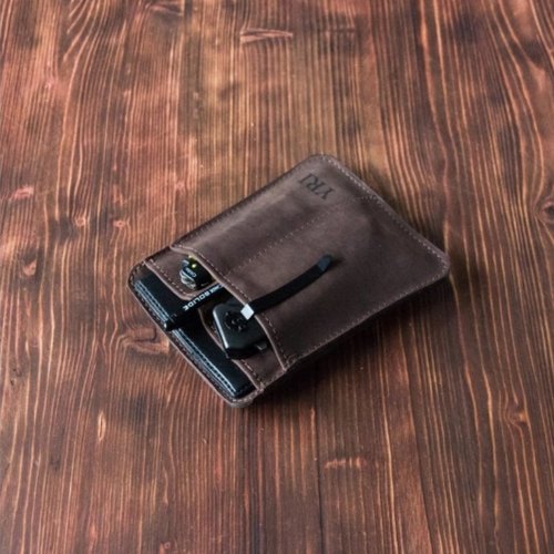 Leather discount edc pouch