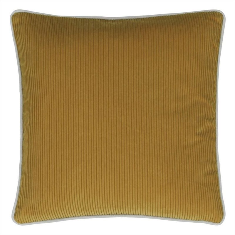 英國抱枕/靠枕 Corda Olive - 43x43cm - 枕頭/抱枕 - 其他材質 黃色