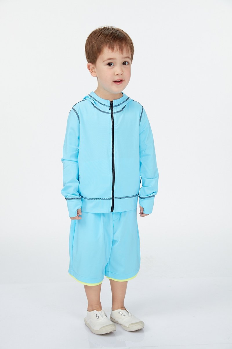 Style Jacket - Kid - Blue - Coats - Polyester Blue
