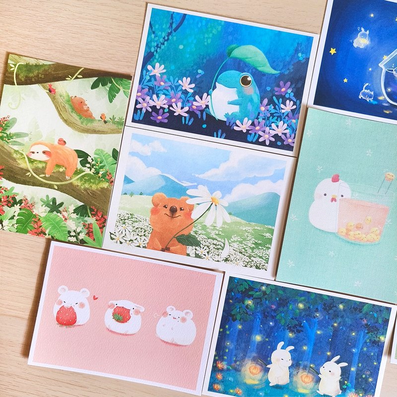 Thick Postcards - Set Offer - Cards & Postcards - Paper Multicolor