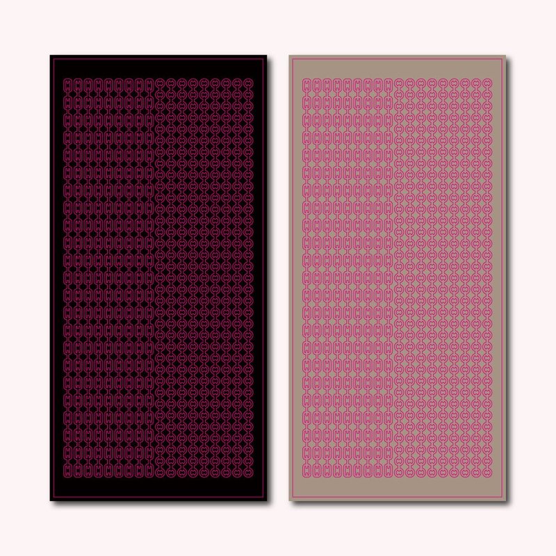 Chain sticker gold 1piece - 貼紙 - 其他材質 金色