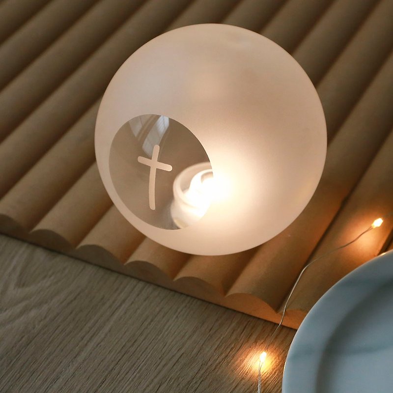 十字架玻璃光球-升級充電款 - 擺飾/家飾品 - 玻璃 透明