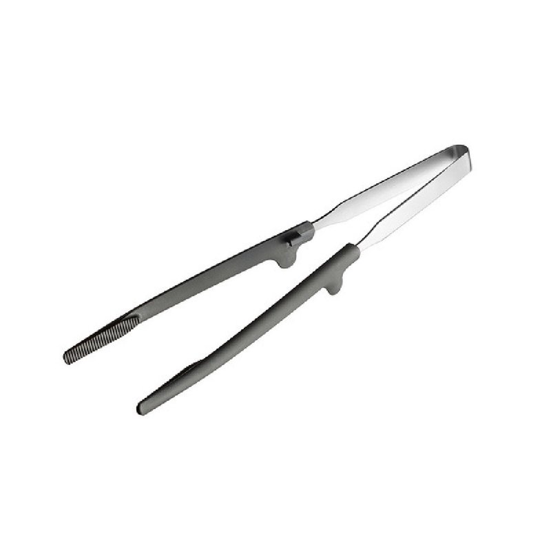 【新品】AUX 日製不沾桌料理夾 - 廚具 - 不鏽鋼 灰色