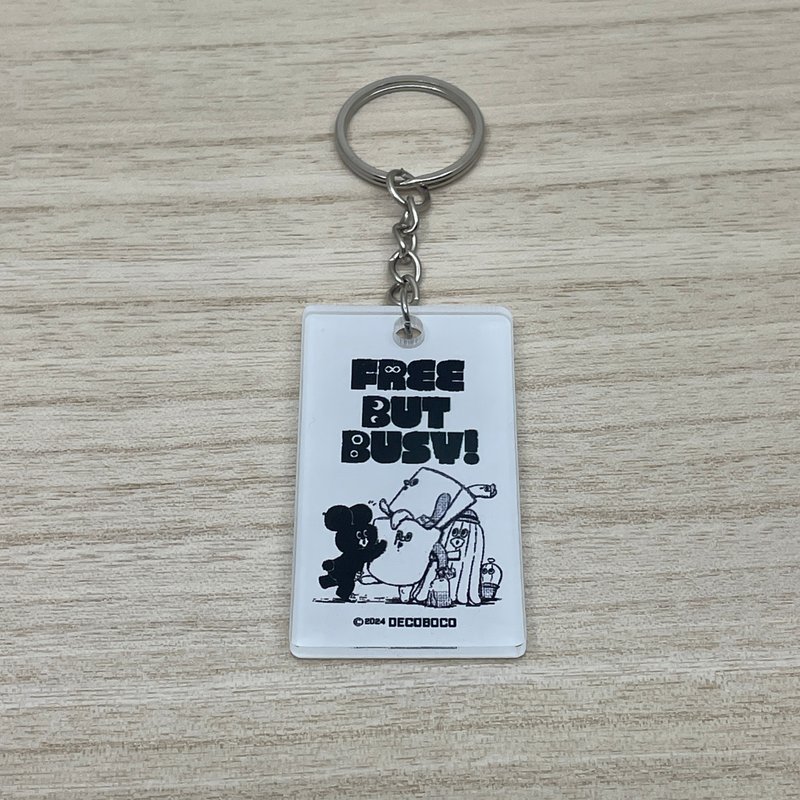 アクリルキーホルダー 待って待ってミスターマグカップ - 鑰匙圈/鑰匙包 - 壓克力 