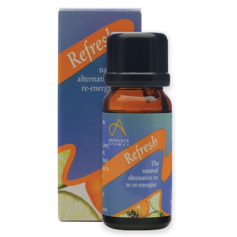 【Fresh and Energizing Essential Oil】l Refresh l Absolute Aromas Chantilly - น้ำหอม - น้ำมันหอม สีเขียว