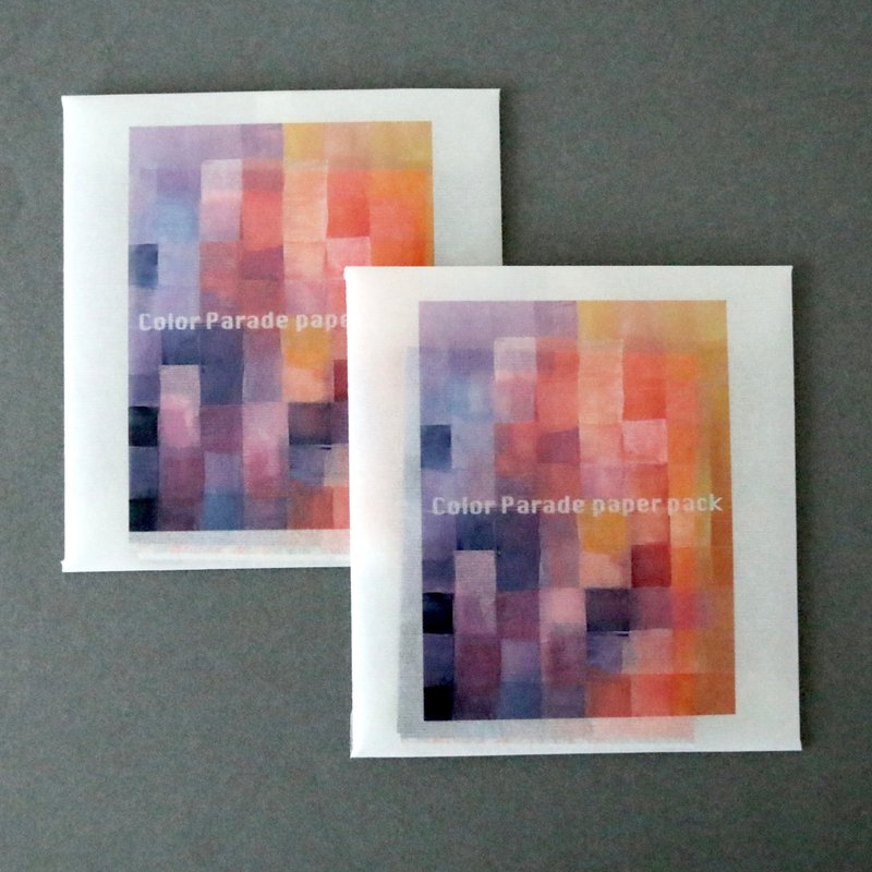 Color parade Paper Pack - 其他 - 紙 白色