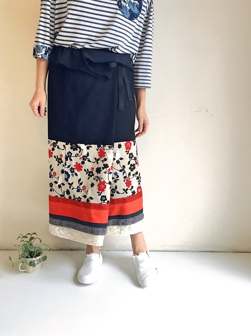 Mutsu wrap midi skirt - Skirts - Paper 