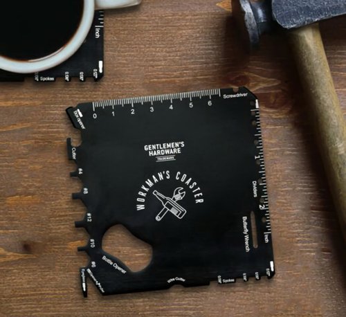 Goodforit Gentlemen's Hardware 20-in-1 Workman's Coaster多功能杯墊