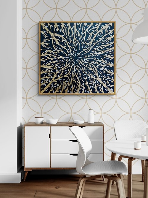 JuliaKotenkoArt Abstract Large oil painting on canvas decor for living room