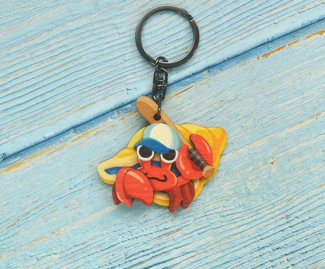 Coach hot sale shark keychain