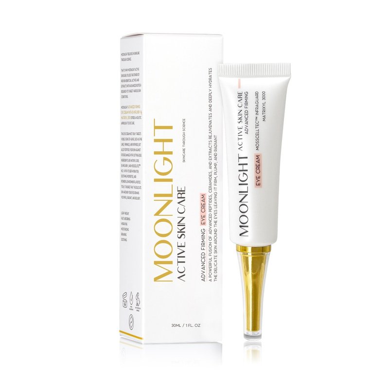 【Moonlight】Super Peptide Frankincense Firming Essence Eye Cream 30mL - เอสเซ้นซ์/แอมพูล - สารสกัดไม้ก๊อก ขาว