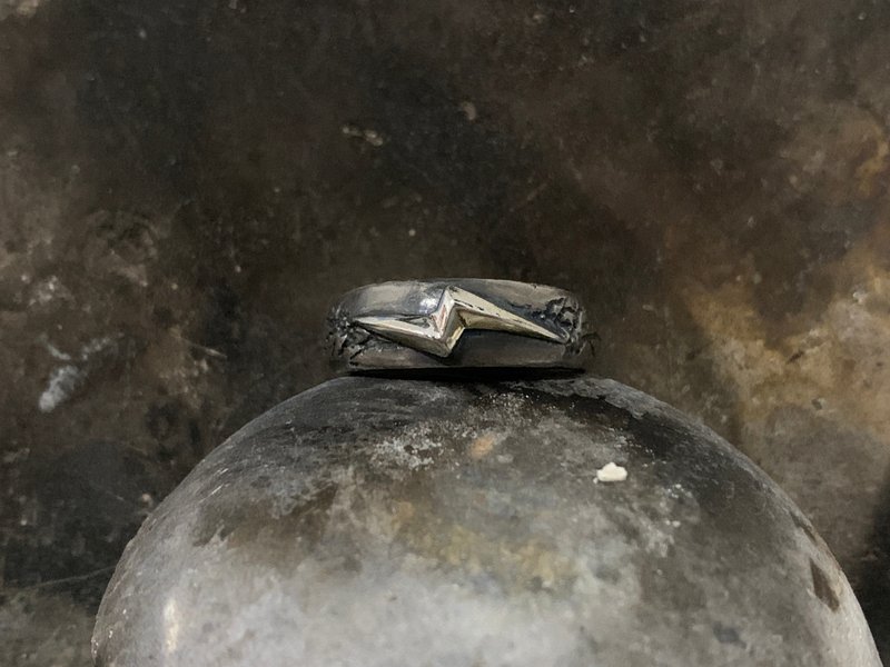 OOZEMETAL Lightning Ring - แหวนทั่วไป - เงินแท้ 