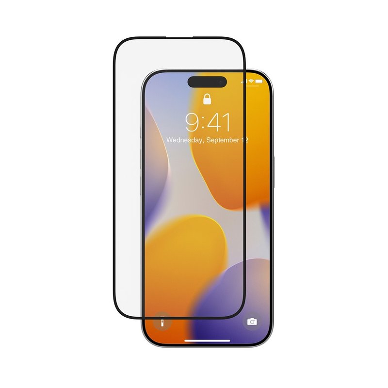 Hipporizz iPhone 17/16系列 Zircon高透鋼化玻璃螢幕保護貼 - 平板/電腦保護殼/保護貼 - 玻璃 透明